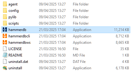 hammerdb executable