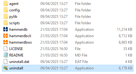 Uninstall