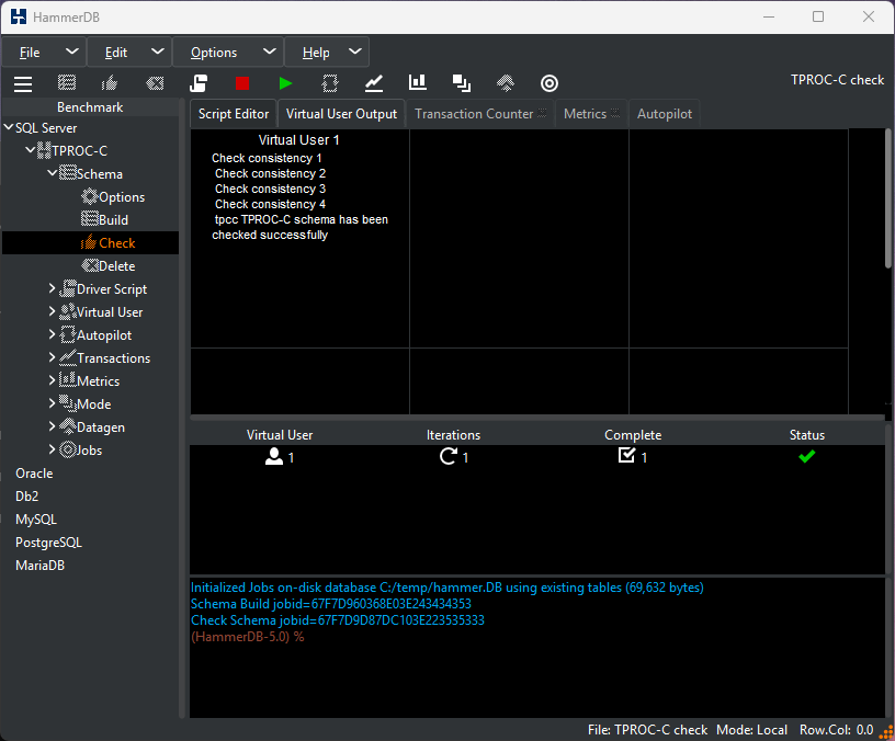 Schema Check