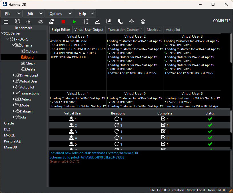 Schema complete