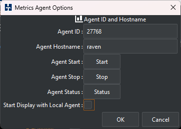 Agent Options