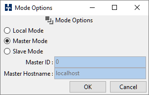 Master Mode Select