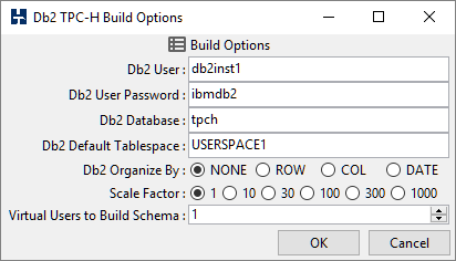 Db2 Build Options