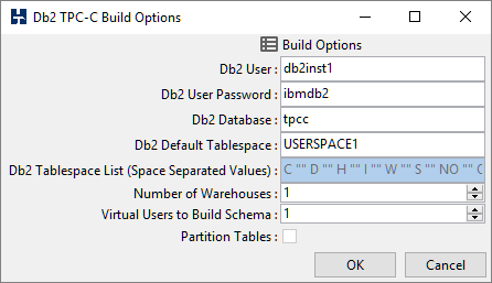 Db2 Build Options