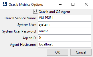 Oracle Metrics Options