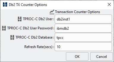 Db2 TX Counter Options