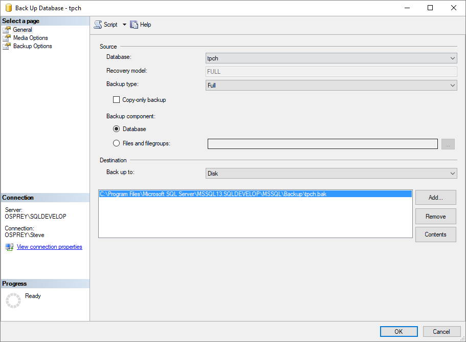 Backup SQL Server