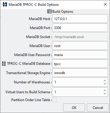 MariaDB Build Options