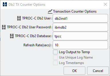 Db2 TX Counter Options