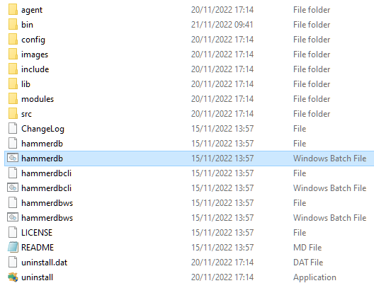hammerdb batch file