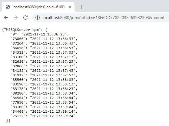 Query Transaction Count