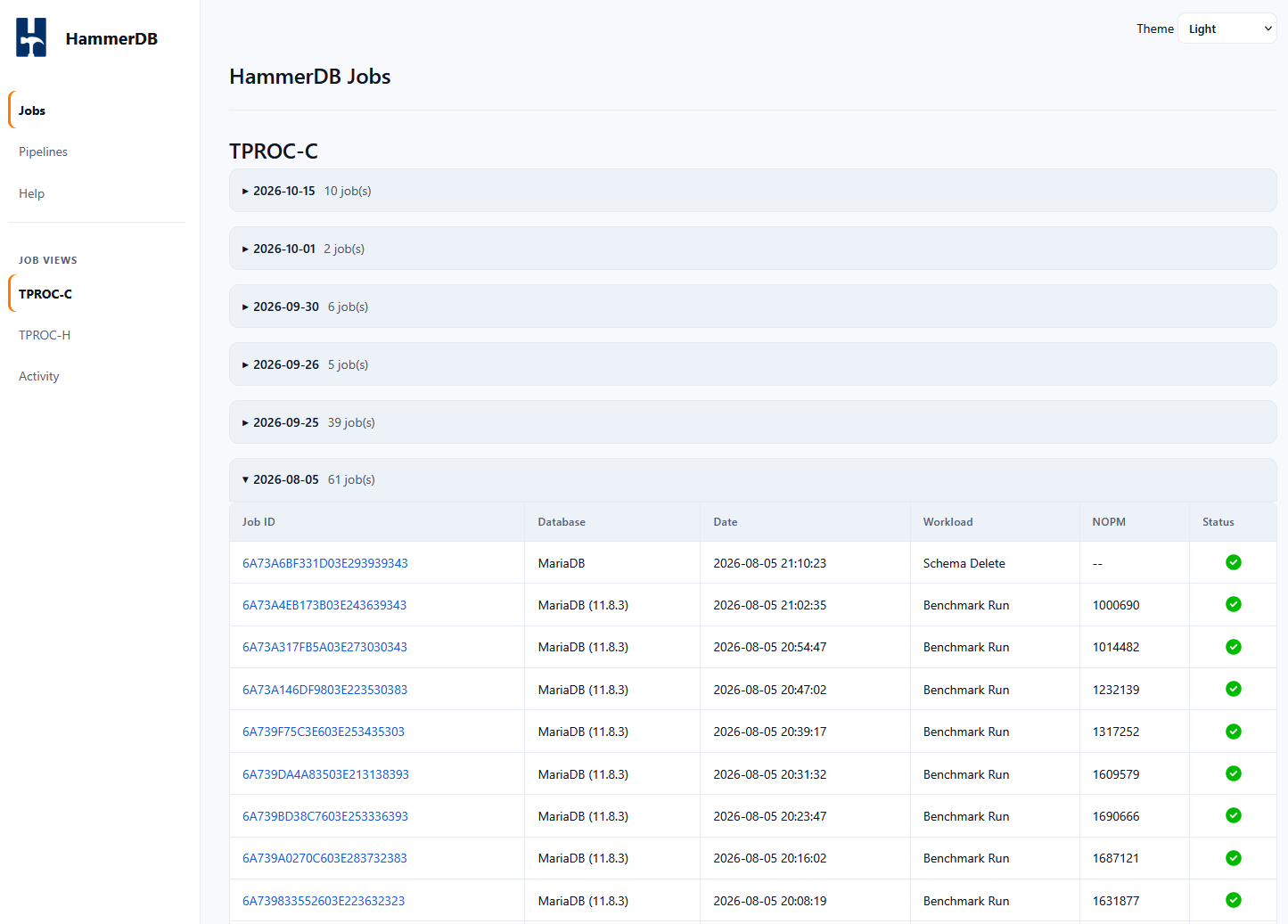 Web Service Jobs Home Page