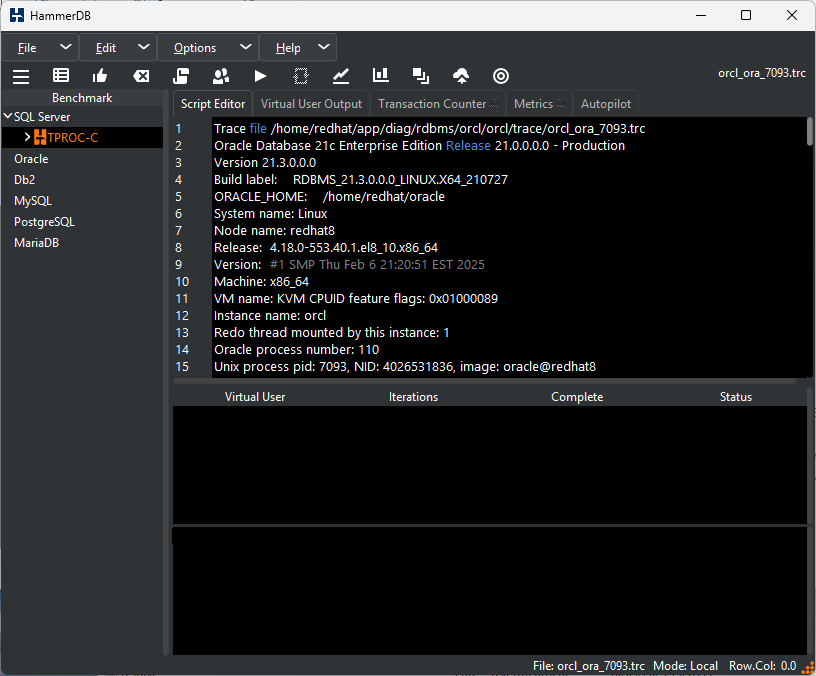 Trace Loaded