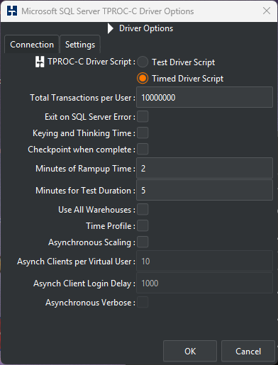 Driver Options