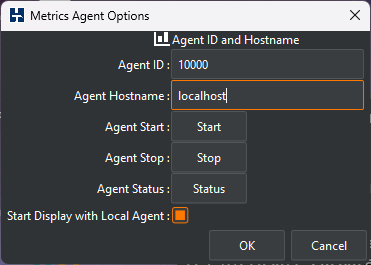 Metrics Agent Options